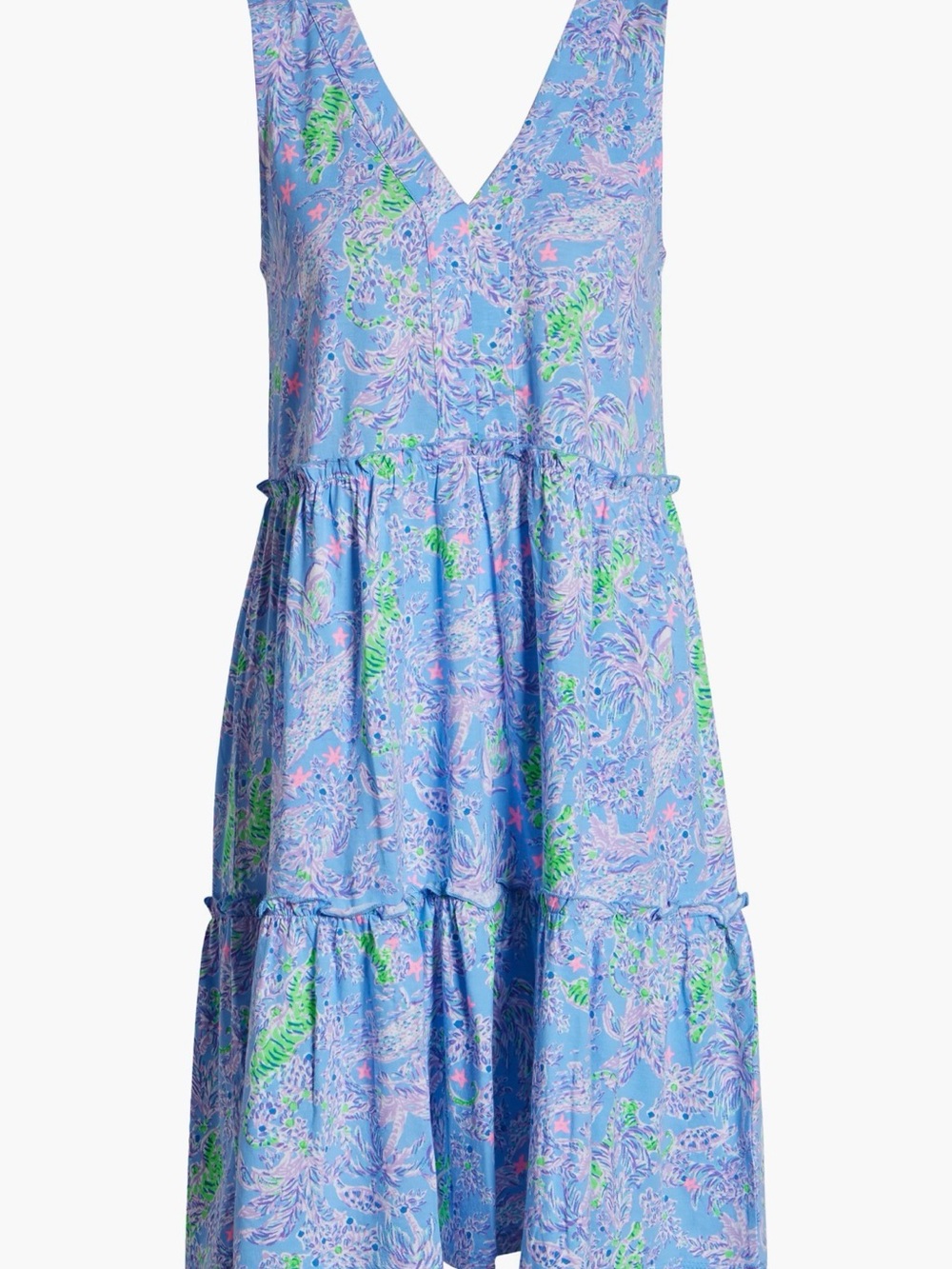 Lilly Pulitzer Lorina Dress Blue Peri The Turtle Package S - Picture 7 of 9